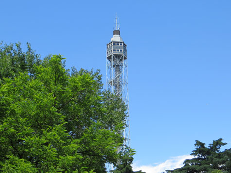 Branca Tower in Milan Italy