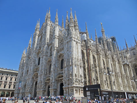 Duomo Cathedral in Milan Italy