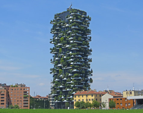 Vertical Forest in Milan Italy
