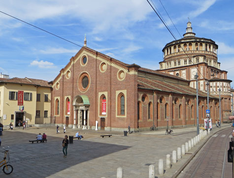 Santa Maria delle Grazie, Milan Italy